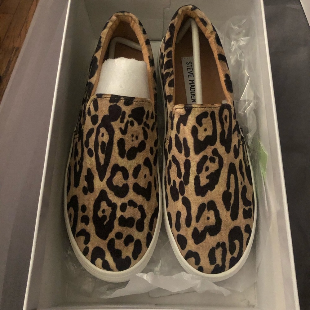 STEVE MADDEN GILLS-L LEOPARD *VELVET